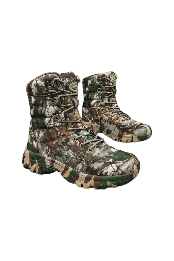 Warborn | Outrider™ Camouflage Biker Boots