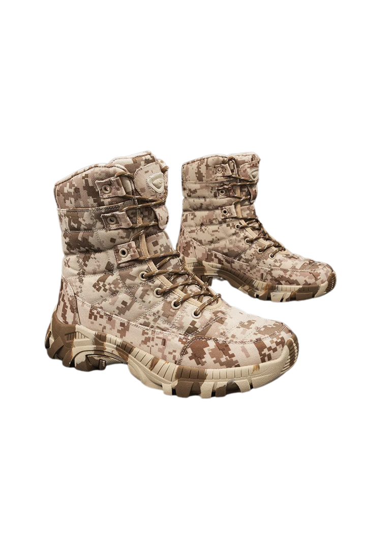 Warborn | Outrider™ Camouflage Biker Boots