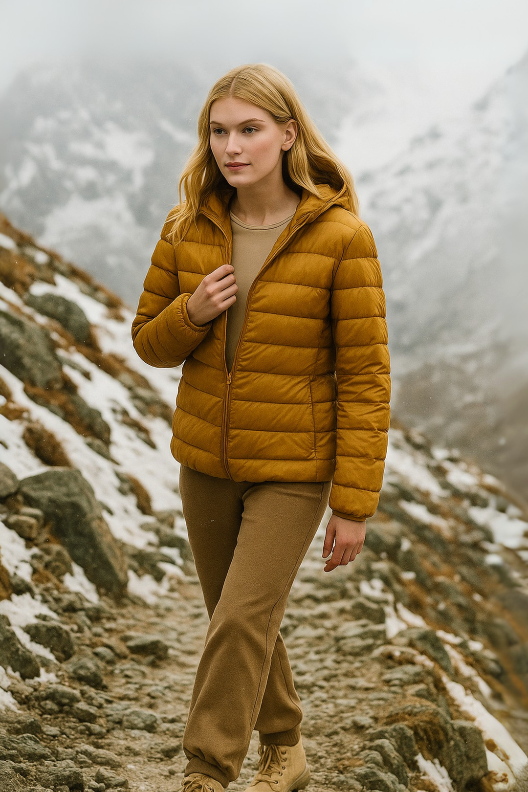 Poppy | Packable Down Jacket