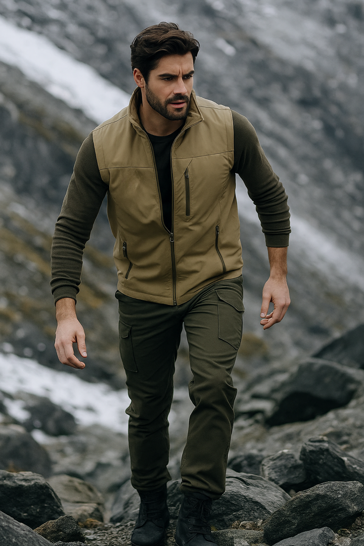 Peakline | Waistcoat Multi-Pockets Jacket