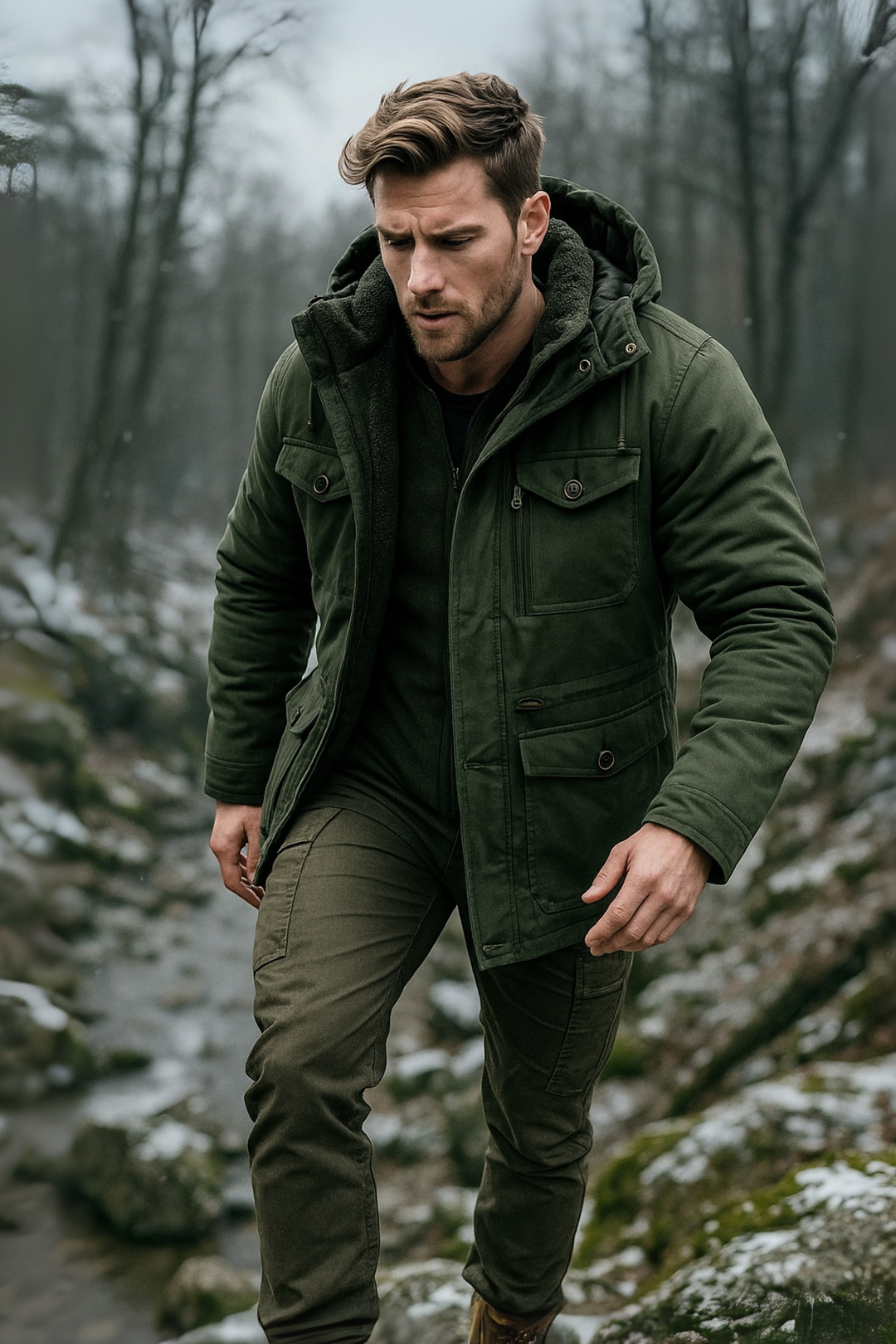 Raven | Winter Cargo Jacket