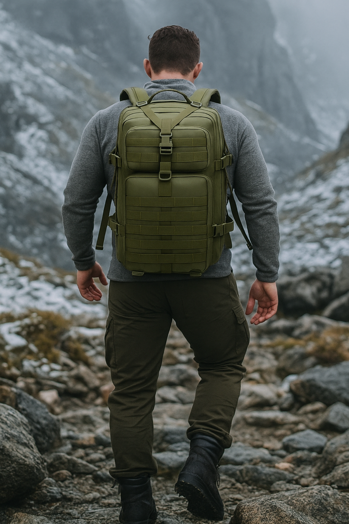 Obsidian |  | 50L WATERPROOF TACTICAL BACKPACK