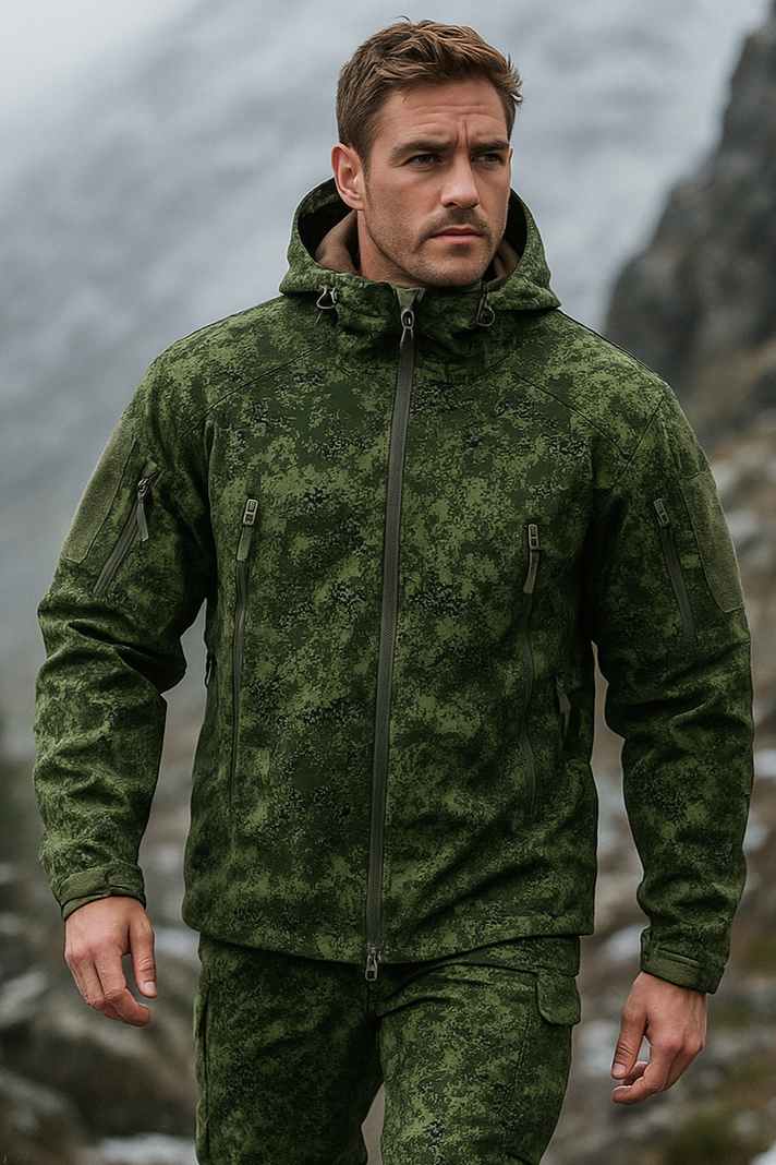 Optimus | Softshell Fleece Hoodie Jacket