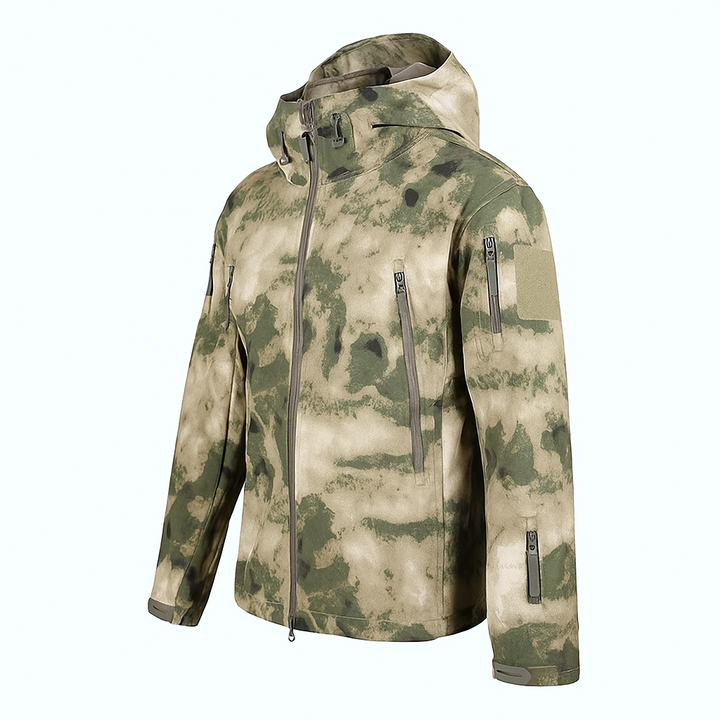 Glide | CAMO HOODED TACTICAL JACKET