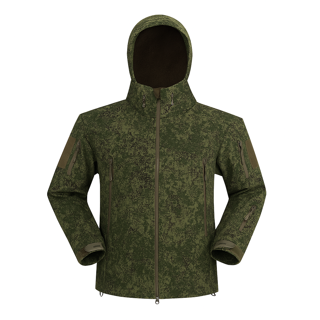Canyon |  | FLEECE-LINED MILITARY SOFTSHELL JACKET