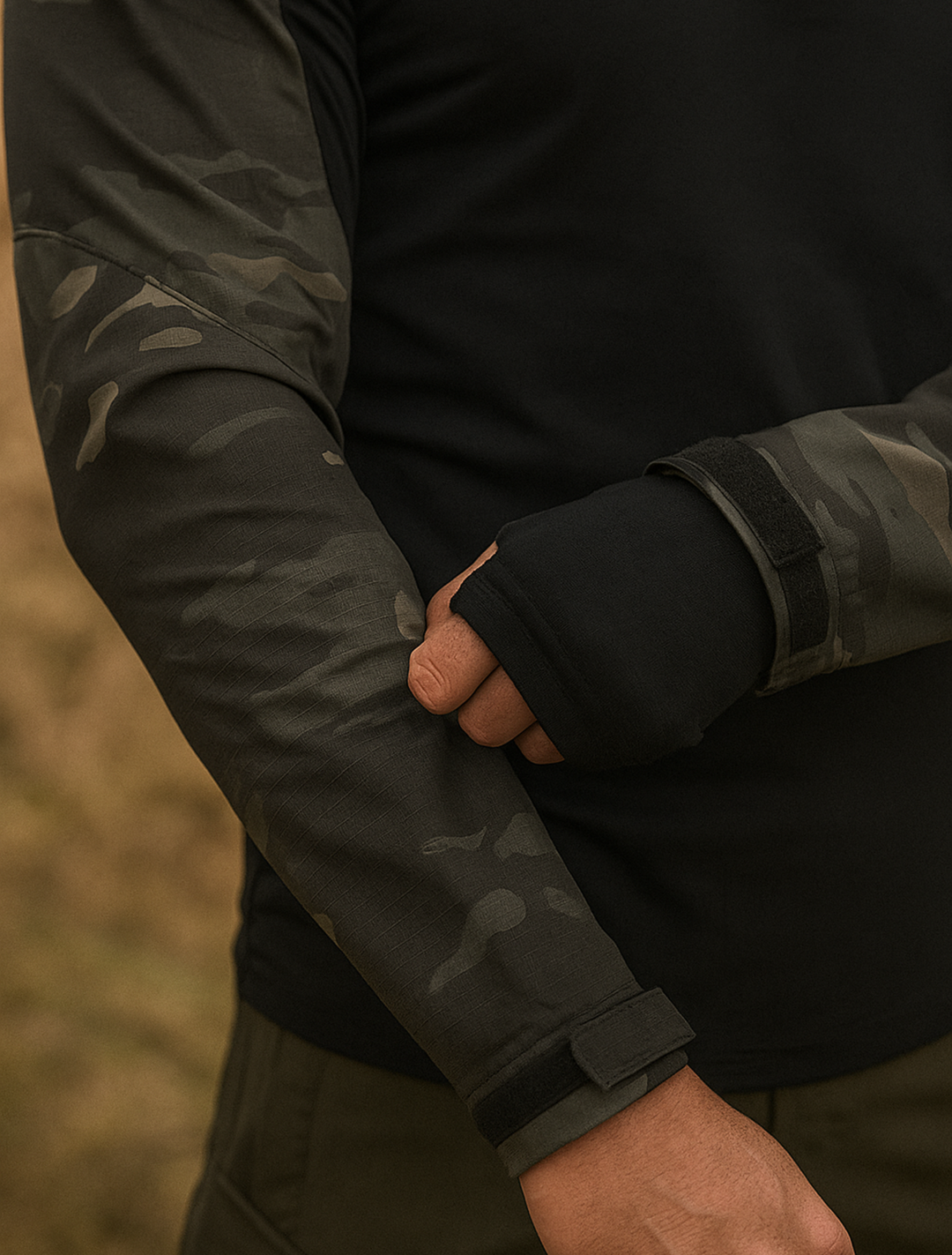 Valor | Slim Fit Camo Long Sleeve