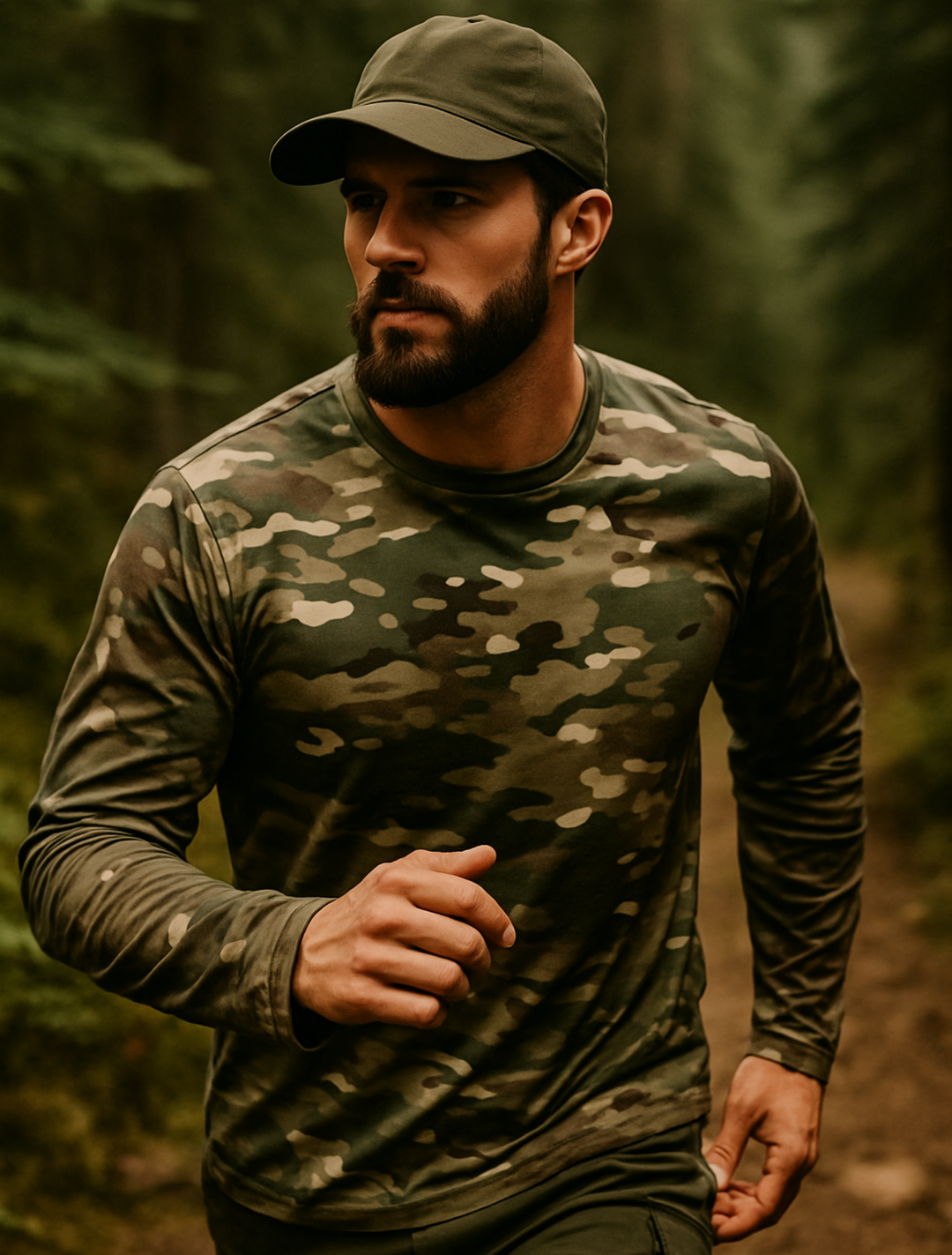 Rangeclad | Camo Long Sleeve Tee